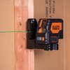 Klein Tools Rechargeable Self-Leveling Green Cross-Line Laser Level with Red Plumb 93LCLGR